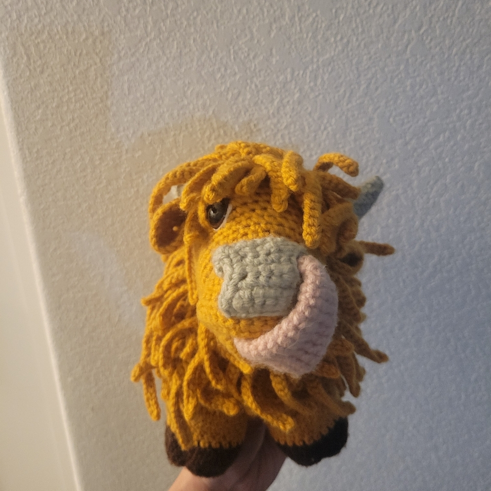 Highland Crochet cow - Picture 5 of 6